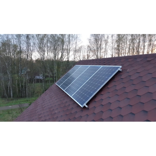 Автономная солнечная электростанция для дома P=4 кВт, Емкость 600Ач, Солнечная батарея 4*300Вт